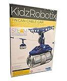 4M Tin Can Cable Car, DIY Mechanical Engineering - STEM Toys Science Gondola Educational Gift for Kids & Teens, Girls & Boys