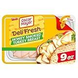 Oscar Mayer Deli Fresh Honey Smoked Sliced Turkey Breast Deli Lunch Meat, 9 oz Package