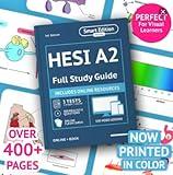 HESI A2 Study Guide 2025–2026: Full-Color Exam Prep Book with 5 Practice Tests, Mobile App, AI Tutor Chat, Flashcards, Video Lessons, and Answer Explanations for the HESI Admission Assessment
