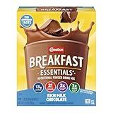 Carnation Breakfast Essentials Powder Drink Mix, Rich Milk Chocolate, 10 Count Box of 1.26 Ounce Packets (Pack of 6)