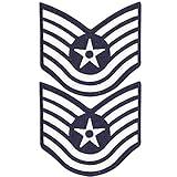 Air Force Technical Sergeant E-6 Full Color Embroidered Enlisted Rank - Large Size