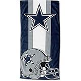 Northwest NFL Dallas Cowboys Unisex-Adult Beach Towel, 30" x 60", Zone Read, cotton and polyester