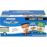Snack Factory Pretzel Crisps Variety Pack, Individual 1.5 Ounce (Pack of 24)