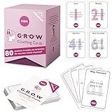 MBM 80 Premium Edition Grow Coaching Cards – Goal Setting, Emotional Intelligence & Leadership Development Tools. Elite Flash Cards in a Keepsake Box for Coaches, Executives & Training Programmes.