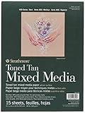Strathmore Toned Mixed Media Paper Toned Tan 9"X12"-15 Sheets -62462209