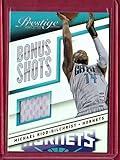 2014-15 Prestige Premium Bonus Shots Materials Gold Prime #38 Michael Kidd-Gilchrist - Serial # 1 of 10