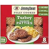 Jimmy Dean Fully Cooked Turkey Breakfast Sausage Patties, 8 Count
