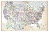 30x42 United States Executive Wall Map - Laminated