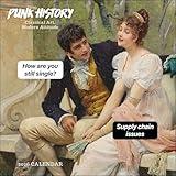 Punk History 2026 Wall Calendar: Classical Art, Modern Attitude