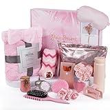 Birthday Gifts for Women, 18PCS Relaxing Spa Gift Basket Self Care Gifts, Unique Gift Ideas for Mom Her Friend Wife Sister, Christmas, Mother's Day, Valentine's Day, Get Well Gift