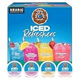 The Original Donut Shop, Iced Refreshers, Keurig Single Serve K-Cup Pod Variety Pack, Strawberry Acai, Pineapple Passionfruit, Mango Dragonfruit Lemonade, Berry Chill, 20-Count