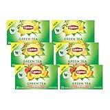 Lipton Green Tea Variety Pack, Honey Ginger, Lemon & Peach, 20 CT (2 ea)