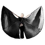 Pilot-trade clothing trade co.,Ltd Women's Egyptian Egypt Belly Dance Costume Bifurcate Isis Wings Black
