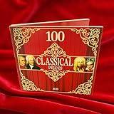 5 CD 100 Classical Music Pieces, Baroque, Classical, Romantic, Piano and Strings Music, Mozart, Chopin, Bach…