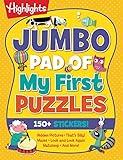 Jumbo Pad of My First Puzzles (Highlights Jumbo Books & Pads)