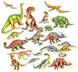 20 Piece Dinosaurs Felt Figures Set for Flannel/Felt Board Playboard Story Time Precut