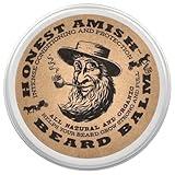 Honest Amish Beard Balm Leave-in Conditioner - Made with only Natural and Organic Ingredients - 2 Ounce Tin