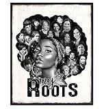 Black Art - African American Decor Black women famous African Americans - pride Classroom Decorations - History Month Poster - Afro Culture Wall Art & Decor - Girl Magic 8x10