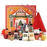 2025 Advent Calendar, New Year Gifts for Women with Hand Cream, Bubble Bath, Body Butter, Necklace, Bracelet, Brooch, Beauty Skincare Bath and Body Gift Set, 24 Days of Holiday Gift