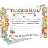 LOVEDMORE Groovy Teacher Mail Incentives Cards for Elementary Students, Classroom Must Have Rewards Cards for Teachers Supplies