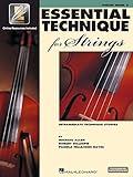 Essential Technique for Strings - Violin Book 3 with EEi Online Access | Intermediate Violin Method and Sheet Music for Students and Teachers | Improve Tone, Intonation, and Bowing Skills