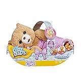 Little Live Pets Cozy Dozy Cubbles The Bear - Over 25 Sounds and Reactions | Bedtime Buddies, Blanket and Pacifier Included | Stuffed Animal, Best Nap Time, Interactive Teddy Bear, 14.9