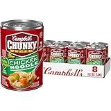 Campbell's Chunky Healthy Request Chicken Noodle Soup, 16.1 oz Can (8 Pack)