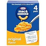 Kraft Original Mac & Cheese Macaroni and Cheese Dinner, 4 ct Pack, 7.25 oz Boxes
