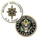 U.S. Army Military Intelligence Challenge Coin
