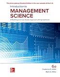ISE Introduction to Management Science: A Modeling and Case Studies Approach with Spreadsheets