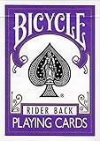 Bicycle Purple Rider Back Playing Card Deck Poker Size