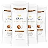 Dove Advanced Care Antiperspirant Deodorant Stick Shea Butter 4 ct with Pro ceramide technology for helping skin barrier repair after shaving 72 hour odor control sweat protection stick 2.6 oz
