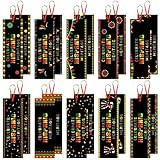 Tinlade 200 Pcs Hispanic Heritage Month Bookmarks 10 Styles Paper Latin American Countries Flags Bookmarks Bulk Hispanic Heritage Month Gifts for Kids Students Classroom Teacher Office School Supplies