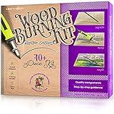 Craft Culture Beginners Wood Burning Kit for Kids and Teenage Boys & Girls Gifts for Boy or Girl Craft Projects Birthday Gift Idea for Older Children Teen Woodburning DIY Hobby Kits Art Activities