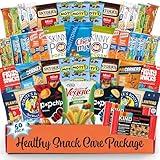 Halloween Healthy Snacks Variety Pack for Adults, Kids and Teens (50 Count) - Healthy Snack Box with Chips, Cookies & Granola Bars for Birthdays and Office, Halloween Care Package for College Students