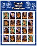 Classic Movie Monsters (Sheet of 20) 32 Cent US Postage Stamps 1997 Scott 3168-3172