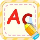 Preschool alphabet English writing - pre-kindergarten schooling