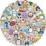 100 Pcs Animal Stickers for Kids, Cute Water Bottle Stickers for Kids Waterproof, Vinyl Laptop Kid Sticker Pack, Kid Classroom Prizes for Elementary Students