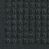 WaterHog Fashion Mat | Commercial-Grade Entrance Mat with Fabric Border – Indoor/Outdoor, Quick Drying, Stain Resistant Door Mat (Charcoal, 3' x 12')