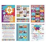 Fun Express Asian Pacific American Heritage Month Posters - 6 Pieces
