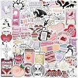 50 PCS Book Stickers for Kindle, Smutty Bookish Sticker Pack for Readers Adult Spicy Booktok Vinyl Decals for Laptop Ebook Reader Water Bottle Smut Romance (Dirty)