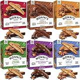 Nonni's Italian Biscotti Variety Pack - 6 Assorted Flavors - Holiday Snack for Christmas Cookies - Cookie Variety Pack - Italian Cookie Assortment - Biscotti Individually Wrapped Cookies - Kosher