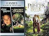 Princess Bride + The Secret Garden & A Little Princess DVD Set Classic Family Fantasy Movie Bundle Fairy Tale Triple Feature