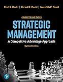 Strategic Management: A Competitive Advantage Approach, Concepts and Cases