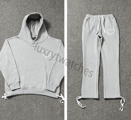 10A Mens Tracksuits Sportswear Set 100%Cotton Winter Embroidery shooter warm women Y2k hoodies Designer long sleeve hoody pullover with pants Hight Quality tops