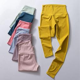 women leggings solid color yoga pants hight waist women pants sports gym wear legging elastic fitness lady overall full tights workout set trousers size s-3xl